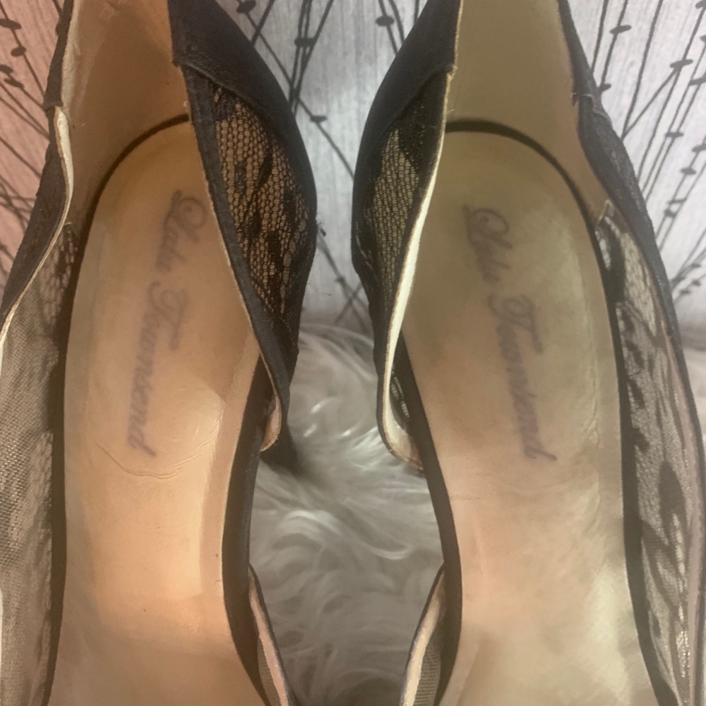 Lulu Townsend High Heel Lace Shoes, Size 10 - Picture 5 of 6